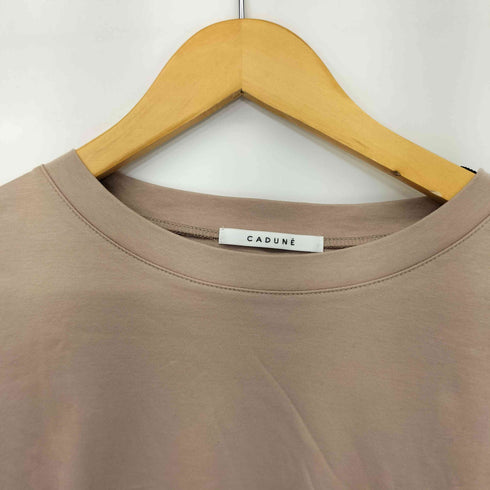 カデュネ CADUNE ベージュピンク スムースカットソー レディース JPN:38